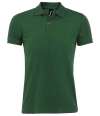11346 Perfect SOL'S Perfect Cotton Piqué Polo Shirt Bottle Green colour image